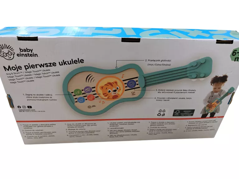 BABY EINSTEIN MOJE PIERWSZE UKULELE 6-36M