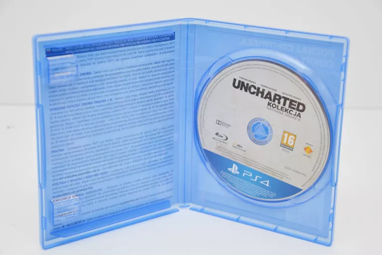 GRA NA PS 4 UNCHARTED KOLEKCJA NATHANA DRAKE'A