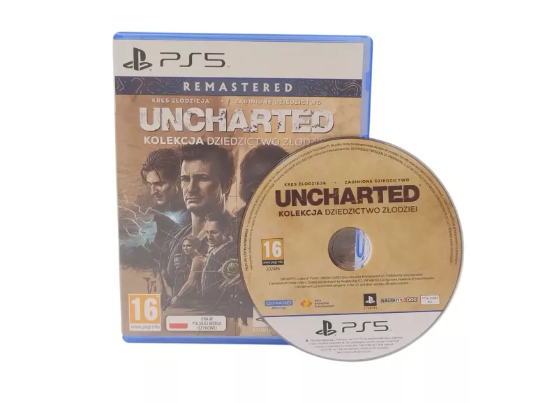 GRA NA PS5 UNCHARTED: KOLEKCJA DZIEDZICTWO ZŁODZIEI