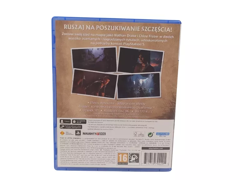 GRA NA PS5 UNCHARTED: KOLEKCJA DZIEDZICTWO ZŁODZIEI