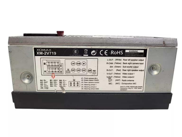 radio-samochodowe-lcd-xomax-xm-2v719-usb-bt-mp3-ean-gtin-4260182776926