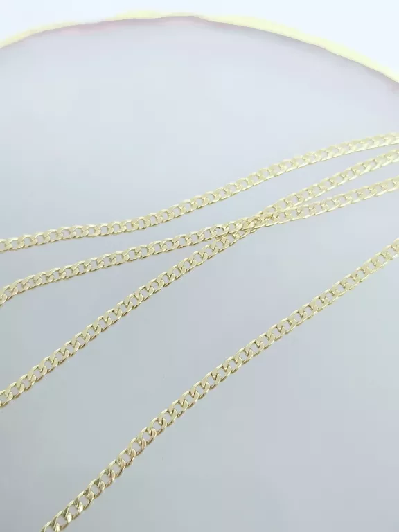 ZŁOTY ŁAŃCUSZEK P333 45CM 1,37G