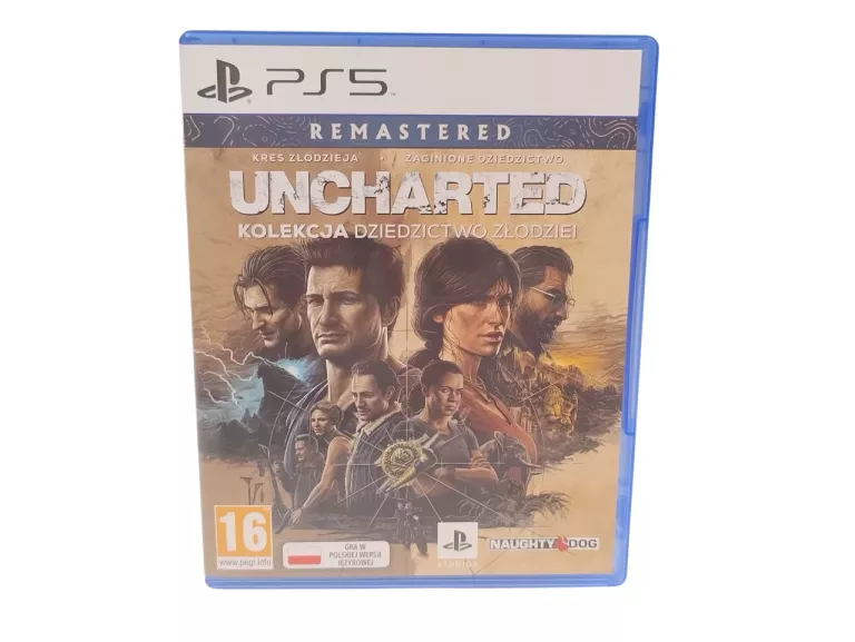 GRA NA PS5 UNCHARTED: KOLEKCJA DZIEDZICTWO ZŁODZIEI