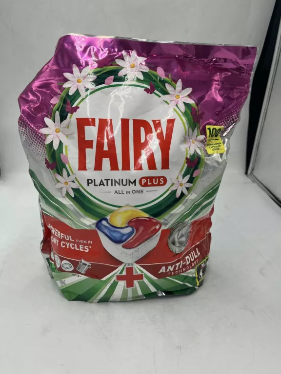 FAIRY PLATINUM PLUS KAPSUŁKI DO ZMYWARKI CYTRYNA 100 SZT