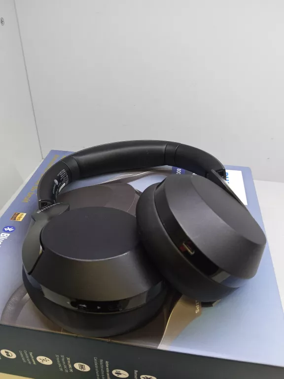 SŁUCHAWKI BEZPRZEWODOWE WOKÓŁUSZNE PHILIPS TAPH805BK