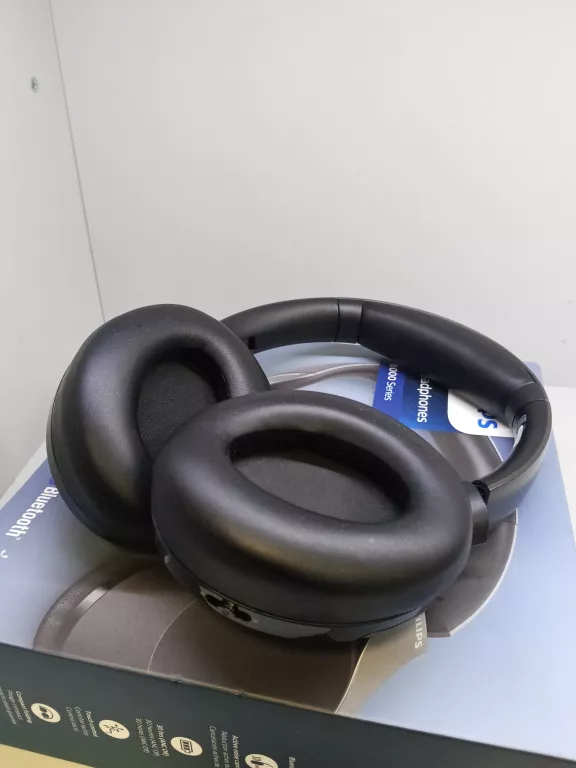 SŁUCHAWKI BEZPRZEWODOWE WOKÓŁUSZNE PHILIPS TAPH805BK