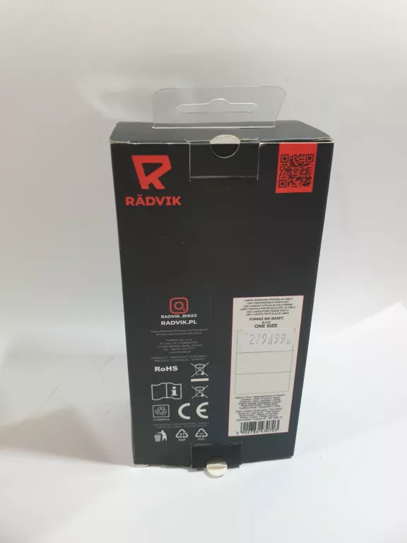 LAMPKA ROWEROWA RADVIK FORNAX 900