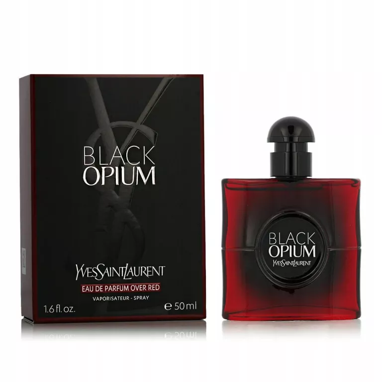 YVES SAINT LAURENT BLACK OPIUM OVER RED WODA PERFUMOWANA DLA KOBIET 50 ML