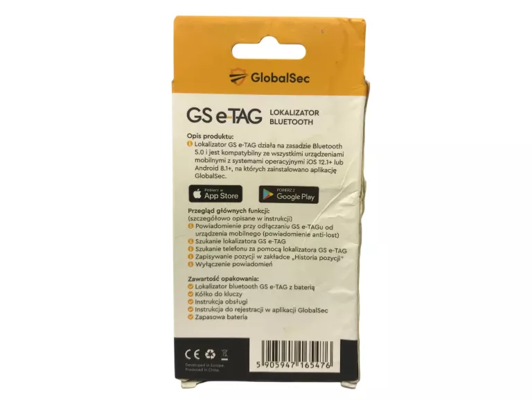 LOKALIZATOR GPS GLOBALSEC GSE-TAG