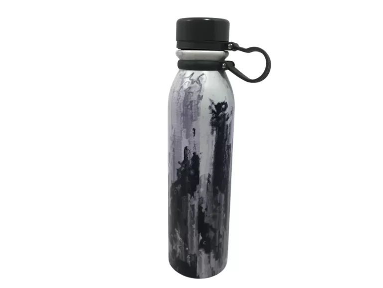 TERMOS 700ML BIAŁO-CZARNY