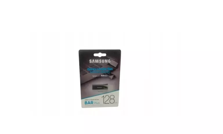 PENDRIVE PAMIĘĆ USB SAMSUNG BAR PLUS 128GB USB 3.1 TITAN GRAY 400 MB/S
