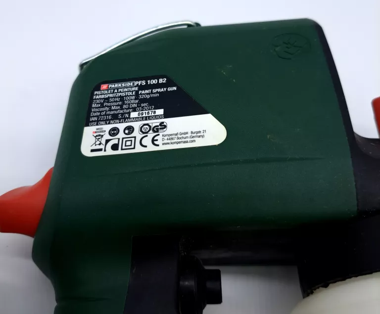 PISTOLET MALARSKI PARKSIDE PFSP 100