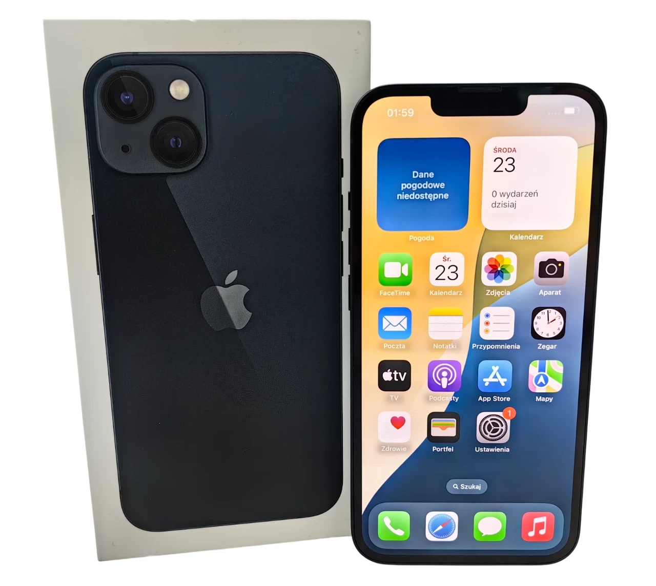 apple-iphone-13-5g-128gb-midnight-bat100-zablokowany-gliwicka-125-katowice