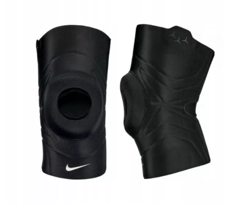 ŚCIĄGACZ OCHRANIACZ NA KOLANO NIKE PRO OPEN PATELLA CZARNY