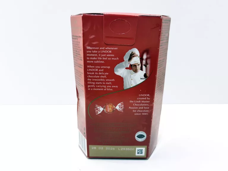 PRALINKI Z CZEKOLADY MLECZNEJ LINDT LINDOR 200 G