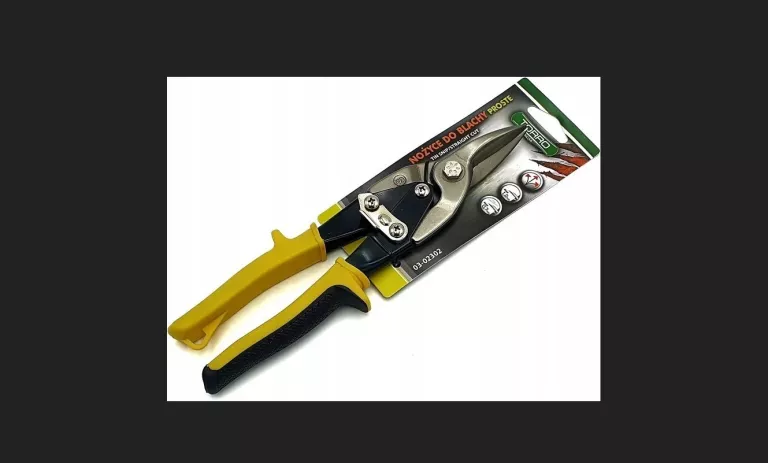 NOŻYCE DO BLACHY RĘCZNE PROSTE TORRO 02302 1,2 MM