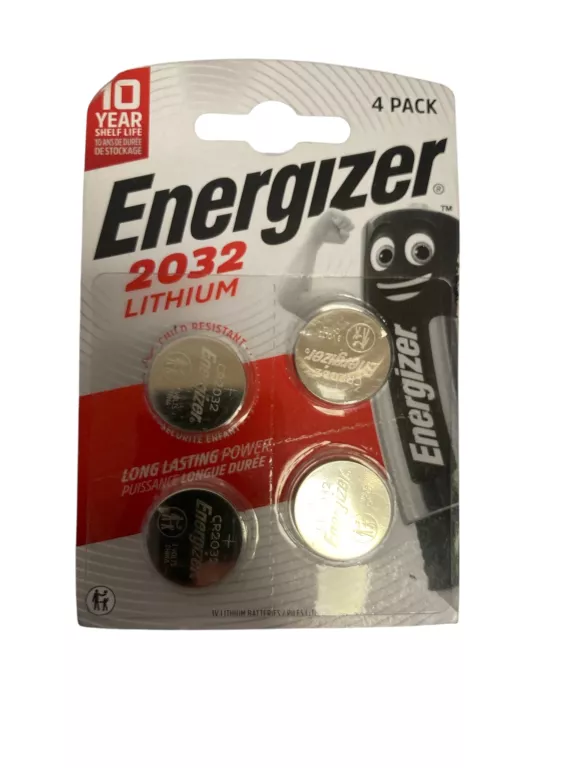 BATERIA ENERGIZER SPECJALISTYCZNA CR2032 4 SZTUKI
