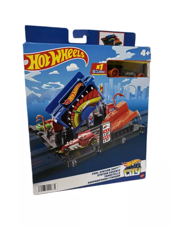 HOT WHEELS ROZRYWKA MIEJSKA W MIEŚCIE - STACJA BENZYNOWA HKX45