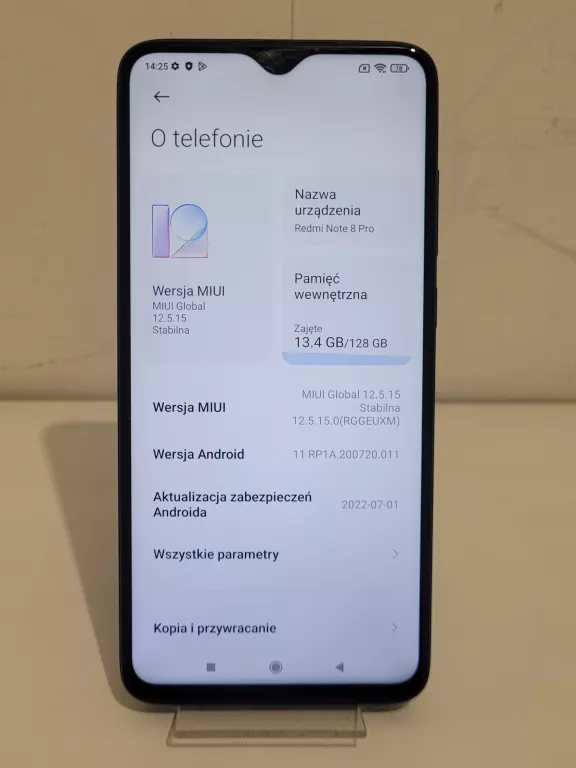 TELEFON XIAOMI REDMI NOTE 8 PRO 6/128 GB ZESTAW
