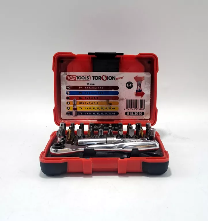ZESTAW BITÓW KS TOOLS TORSION 918.3010 32 EL.
