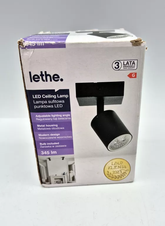 LETHE LAMPA SUFITOWA PUNKOTWA LED 345LM