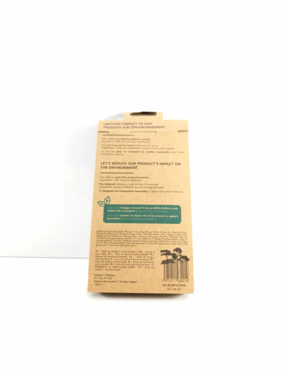 JUST GREEN ŁADOWARKA USB C-LIGHTNING