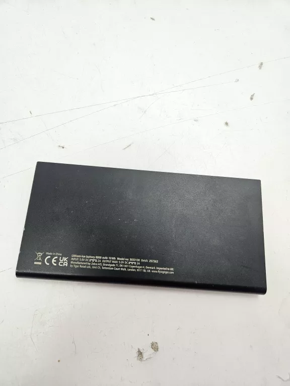 POWER BANK 8000 MAH, ALUMINIUM
