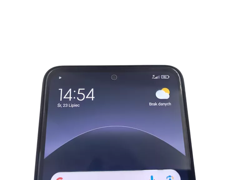 TELEFON XIAOMI REDMI NOTE 14 5G 8/256 GB 5G CZARNY - NA CZĘŚCI