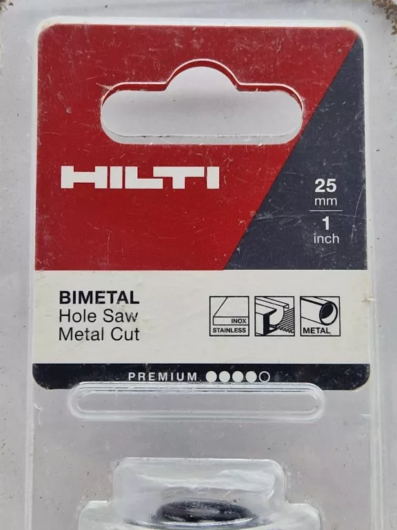 OTWORNICA DO METALU HILTI 25MM