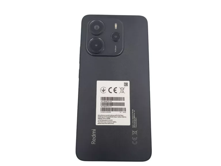 TELEFON XIAOMI REDMI NOTE 14 5G 8/256 GB 5G CZARNY - NA CZĘŚCI