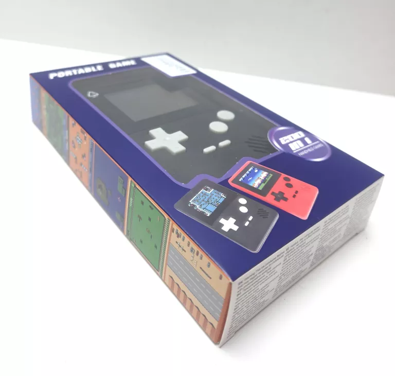 KONSOLA PORTABLE GAME 200 IN 1 CZARNA