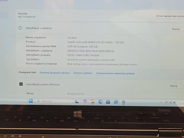 laptop-techbite-arc-116-ips-celeron-n4000-4gb-ram-64gb-ssd-win-11-pro-przekatna-ekranu-1160