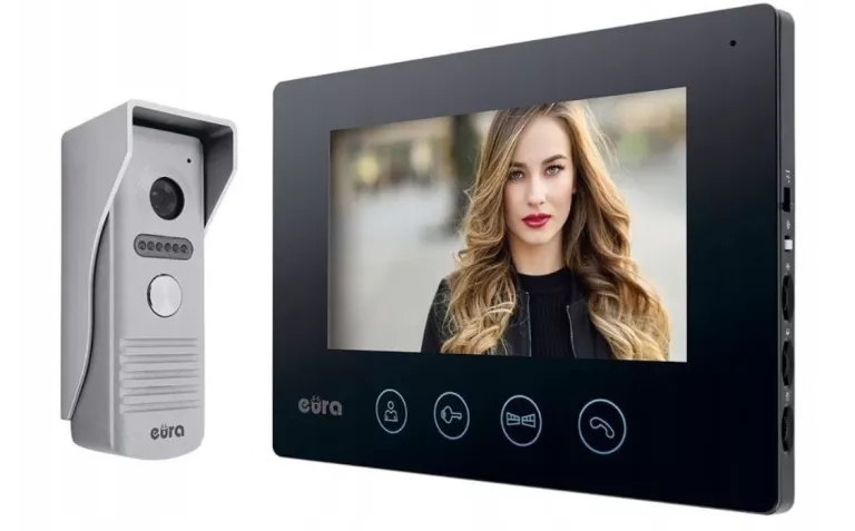 WIDEODOMOFON JEDNORODZINNY EURA FENIKS VDP-40A3 WIFI