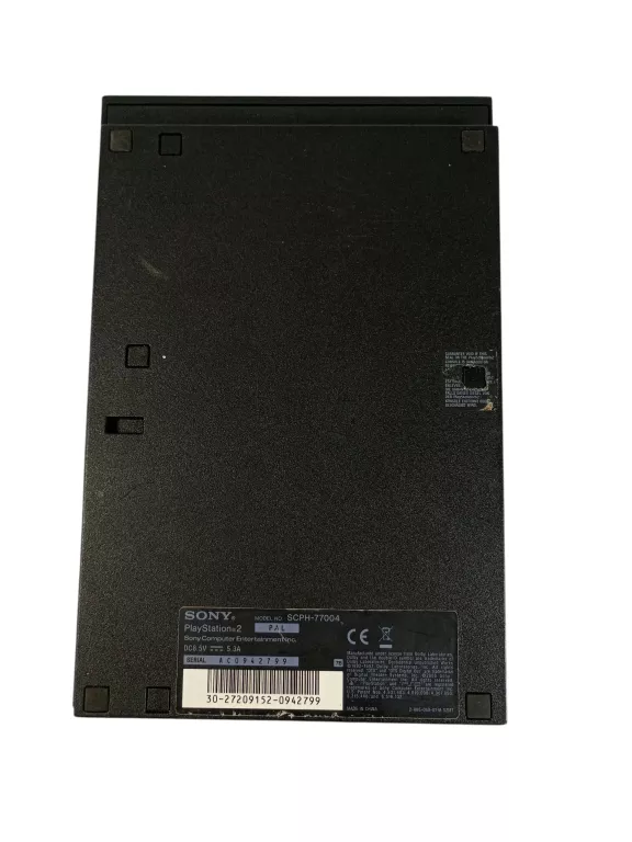 KONSOLA SONY PS2 2X PAD OKABLOWANIE GRY
