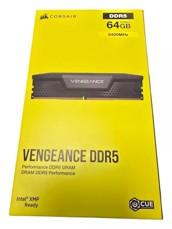 CORSAIR VENGEANCE DDR5 64GB (32GB X 2) 6400MHZ PAMIĘĆ RAM
