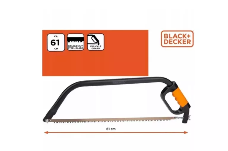 PIŁA RĘCZNA BRZESZCZOT DO DREWNA BLACK&DECKER PIŁKA KABŁĄKOWA ŁUKOWA 24"