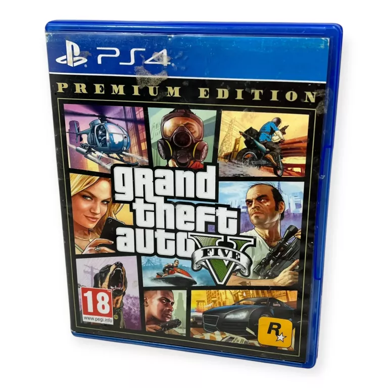 GRA NA PS4 GRAND THEFT AUTO V