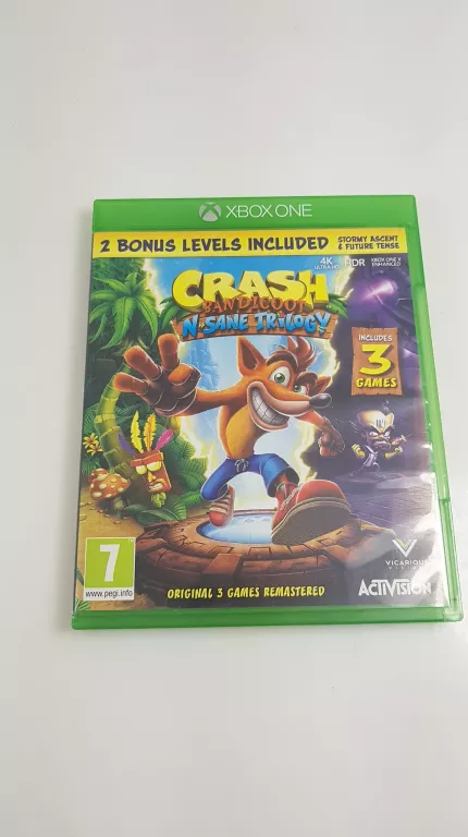 GRA NA XBOX ONE CRASH BANDICOOT N-SANE TRILOGY
