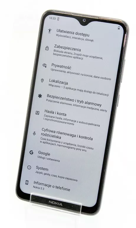 TELEFON NOKIA 5.3 (TA-1234) 4+64GB BLACK ANDROID 12