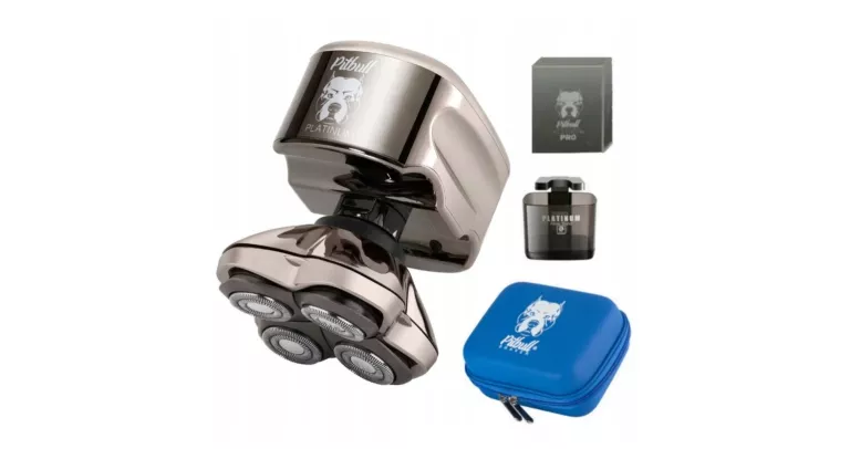 GOLARKA MĘSKA ELEKTRYCZNA SKULL SHAVER PITBULL PLATINUM PRO WŁOSY I ZAROST