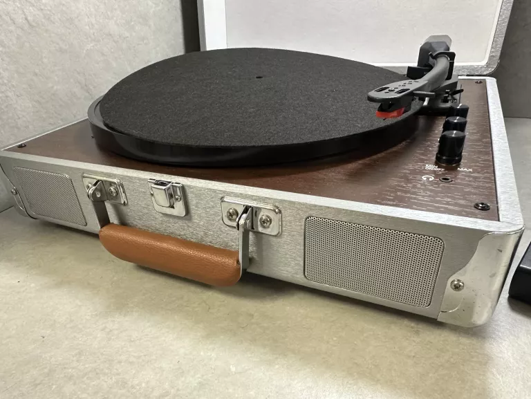 GRAMOFON AUDIZIO RP320 Z USB CZARNY ODTWARZACZ VINYLI