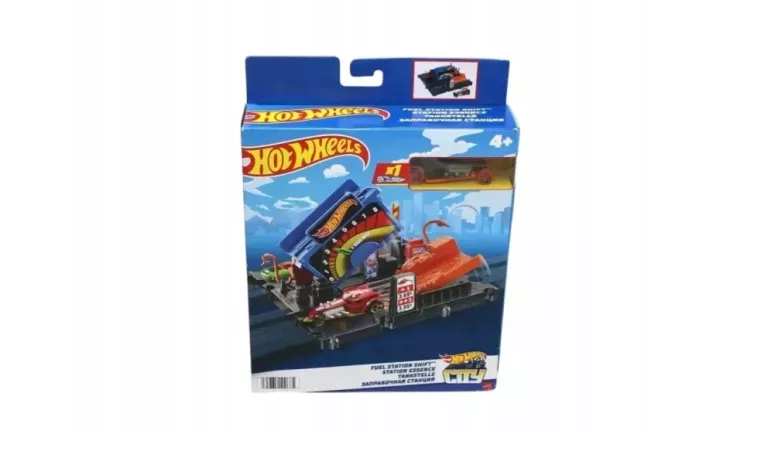 HOT WHEELS ROZRYWKA MIEJSKA W MIEŚCIE - STACJA BENZYNOWA HMD53