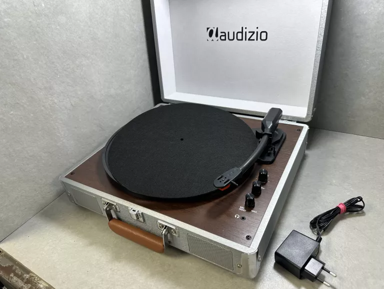 GRAMOFON AUDIZIO RP320 Z USB CZARNY ODTWARZACZ VINYLI