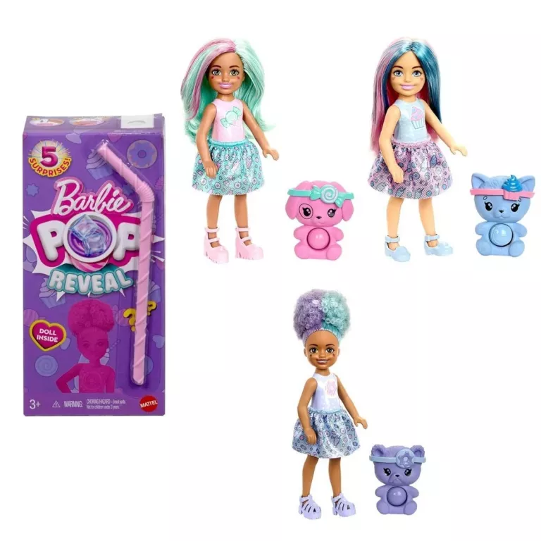 BARBIE POP REVEAL KARTONIK SERIA 5 CIASTECZKOWA JFY01 FABRYCZNIE ZAPAKOWAN