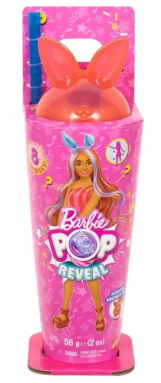 LALKA BARBIE POP REVEAL SHAKE ZWIERZACZKOWA IMPREZA KRÓLIK PACHNĄCA LALKA