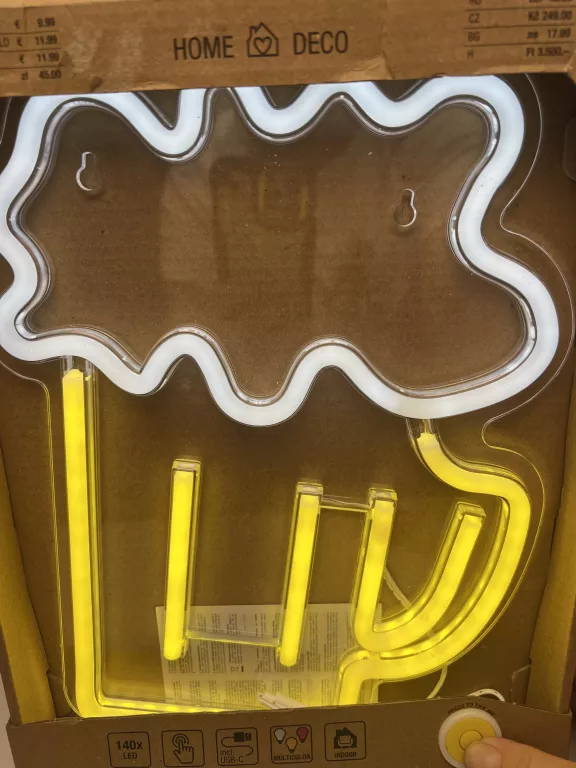 KIK LAMPA LED NEON -PIWO