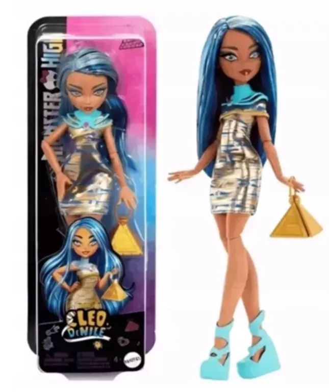 LALKA MATTEL MONSTER HIGH CLEO DE NILE HXH95 FABRYCZNIE ZAPAKOWANA