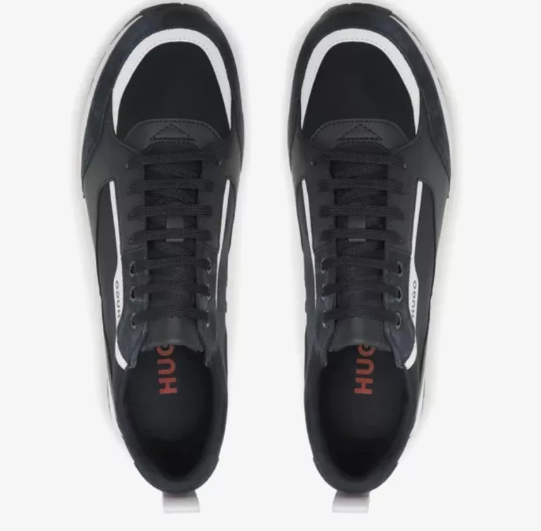 HUGO ICELIN 50498329 GRANATOWY R.44 SNEAKERSY
