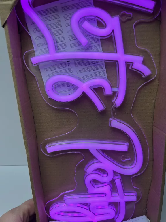KIK LAMPA LED NEON  -NAPIS