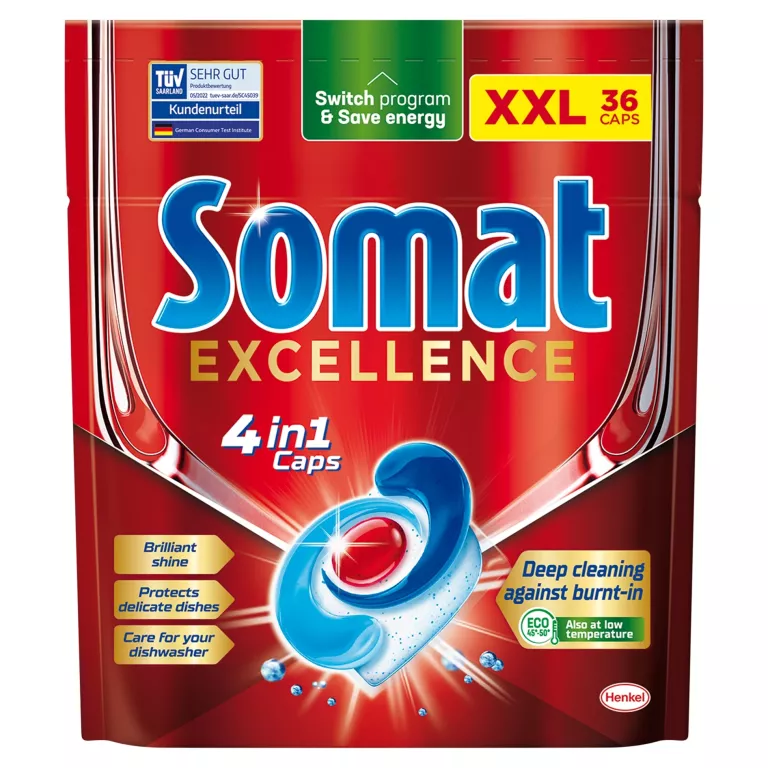 TABLETKI DO ZMYWARKI SOMAT EXCELLENCE 36SZT